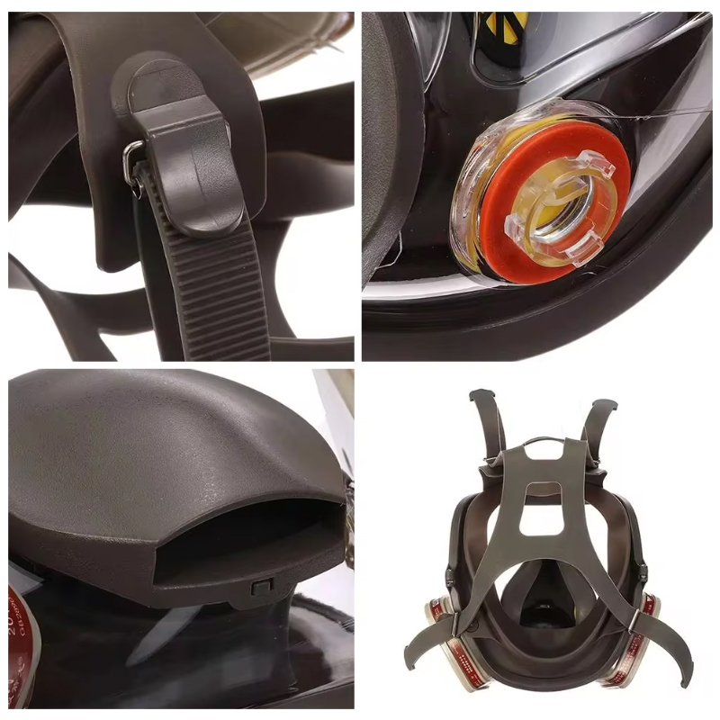 6800 Anti-Fog Gas Mask Industr - đánh giá và giá Dust Mask Construction