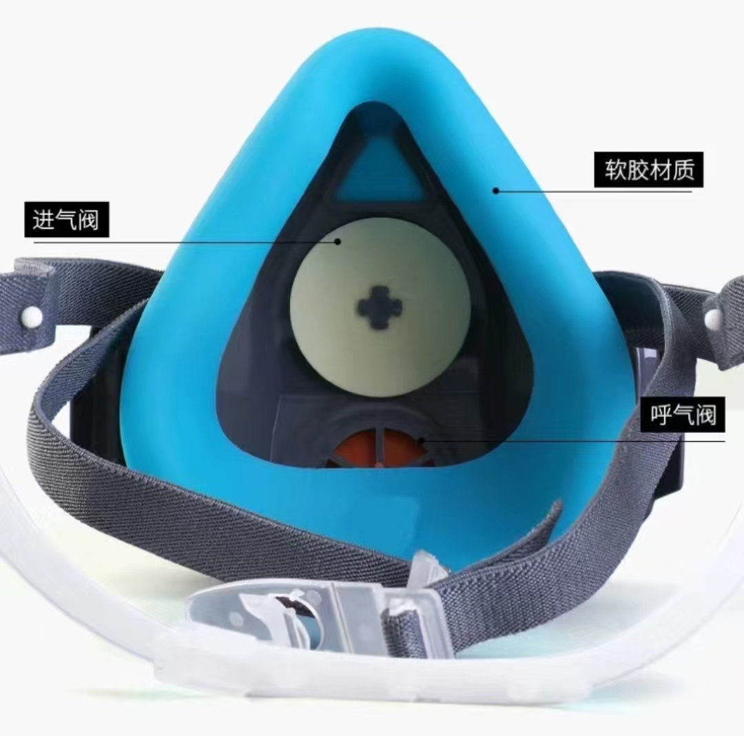 Dustproof3200silica gel Half M - đánh giá và giá Dust Mask Construction